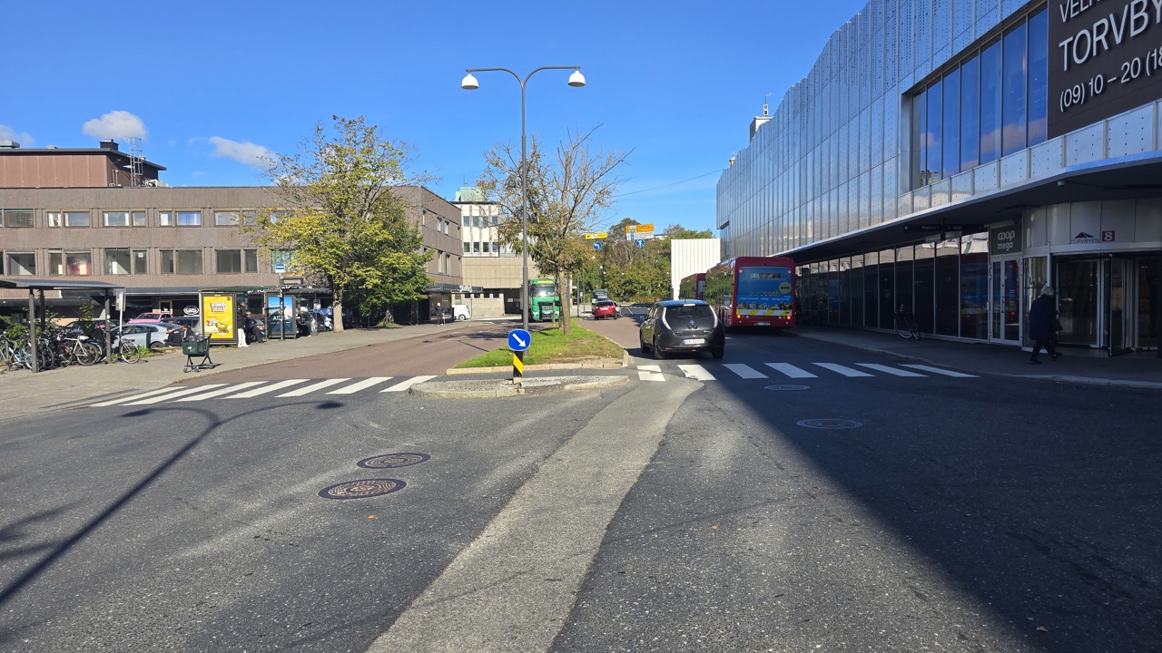 Gunnar Nilsens gate fra krysset med Bryggriveien