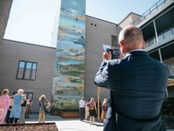 Veggkunst Helseparken