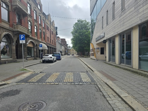 Storgata foran Litteraturhuset og Blomstertorvet blir Blomstergata i sommer