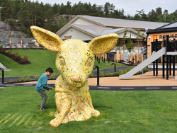 Fabeldyr av kunstner Irene Nordli