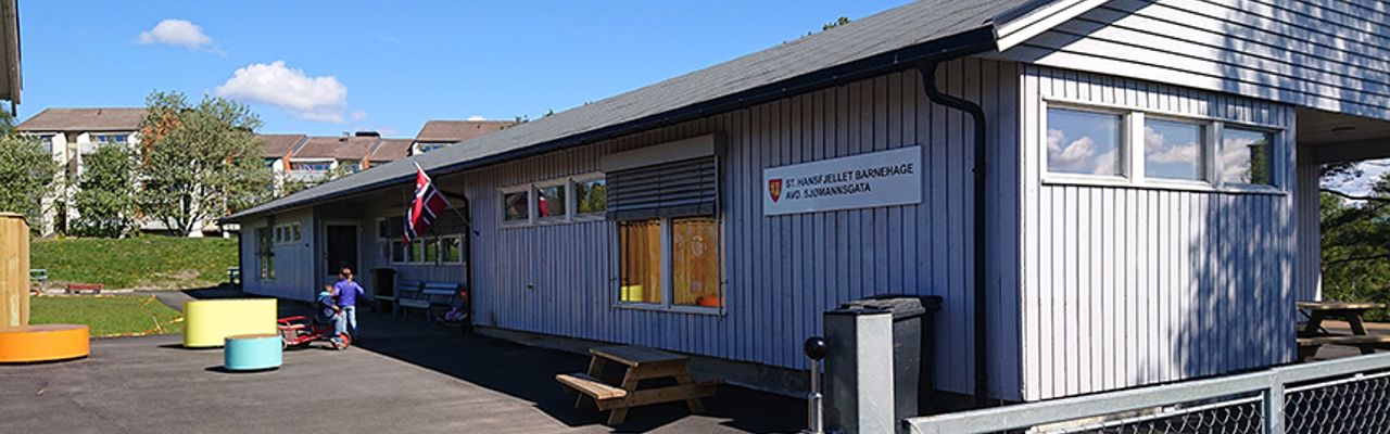 St.hans fjellet barnehage - inngangsparti