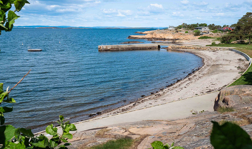 Solviken badeplass ved Engelsviken