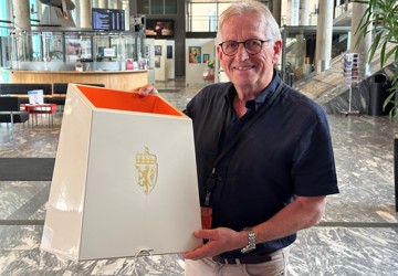 – Valgoppslutningen er høyere enn jeg hadde trodd på forhånd, sier Dick Ekeroth, valgansvarlig i Fredrikstad kommune.