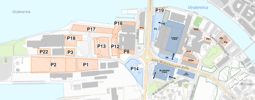 Parkeringsområder Værste