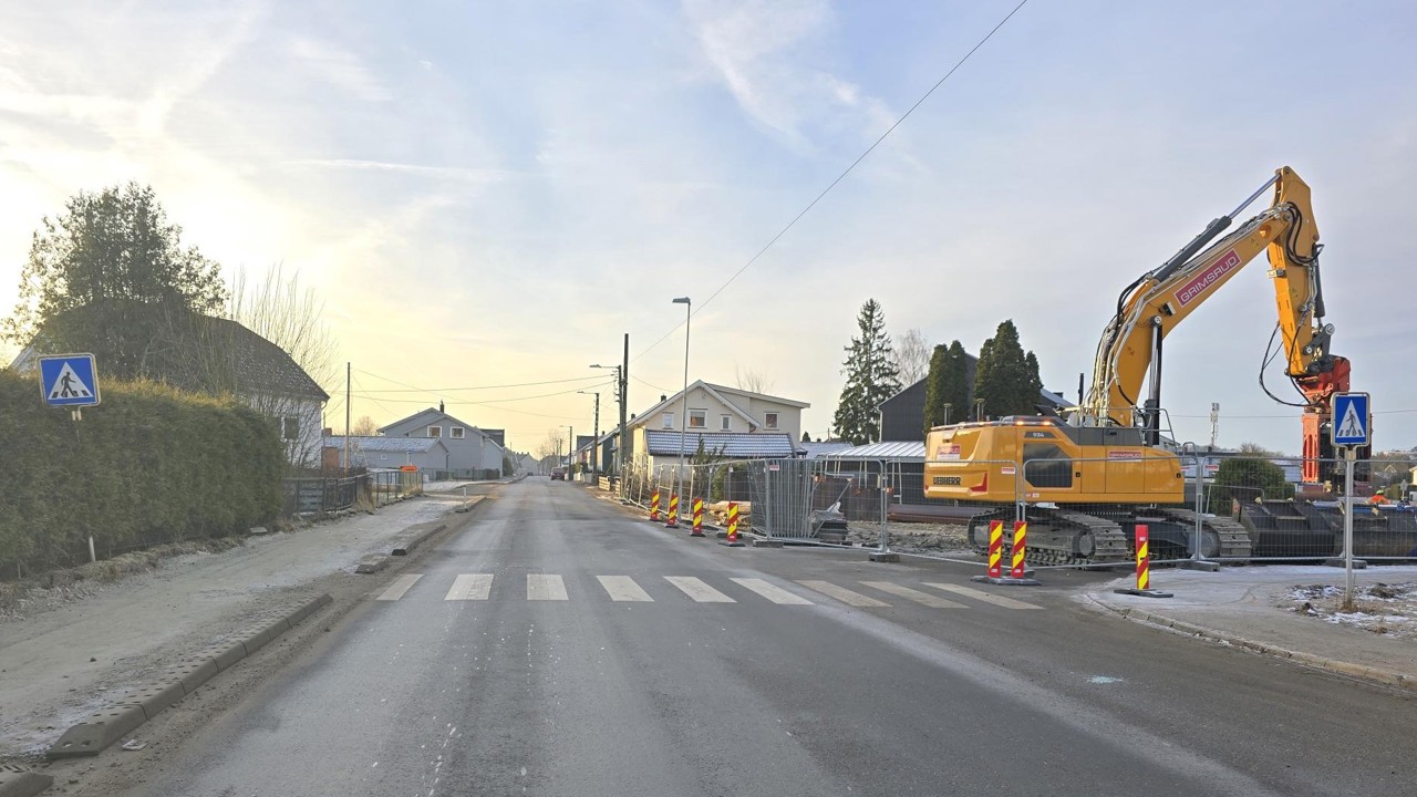Lislebyveien ved Dr.Møllersvei