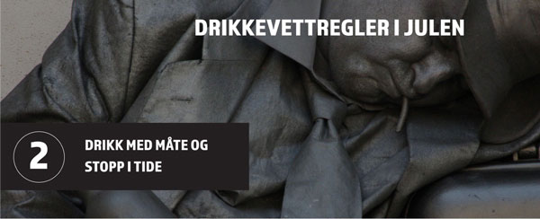 Drikk med måte og stopp i tide