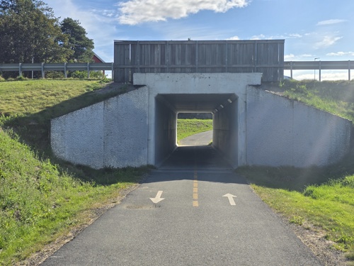 Undergang ved Rakkestadsvingen riksveg 22