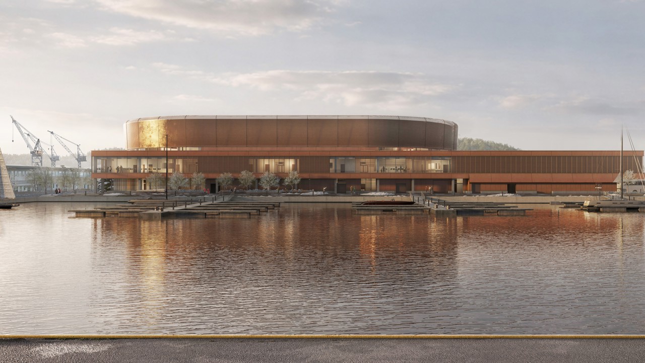 Illustrasjon Arena Fredrikstad: ADD Arkitekter