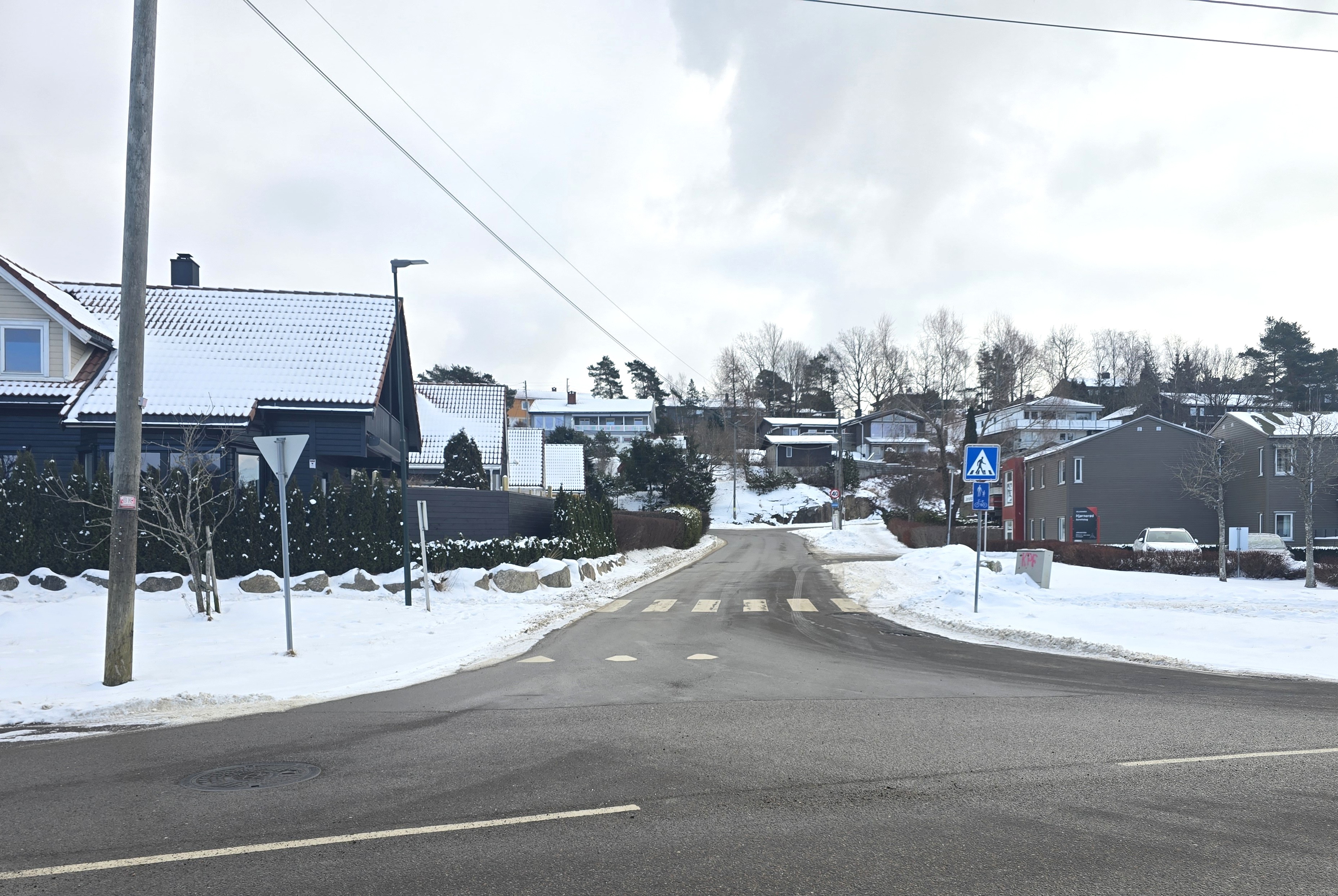 Joruns vei fra krysset med Veumveien