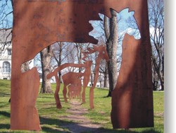 Rådyraksen - Forskjellige dyr utskjært