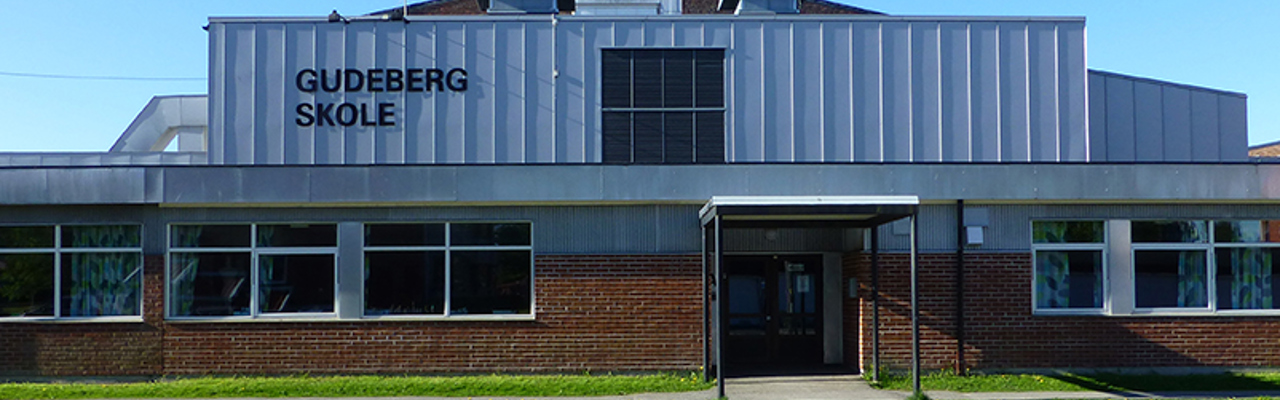 Gudeberg skole inngangsparti
